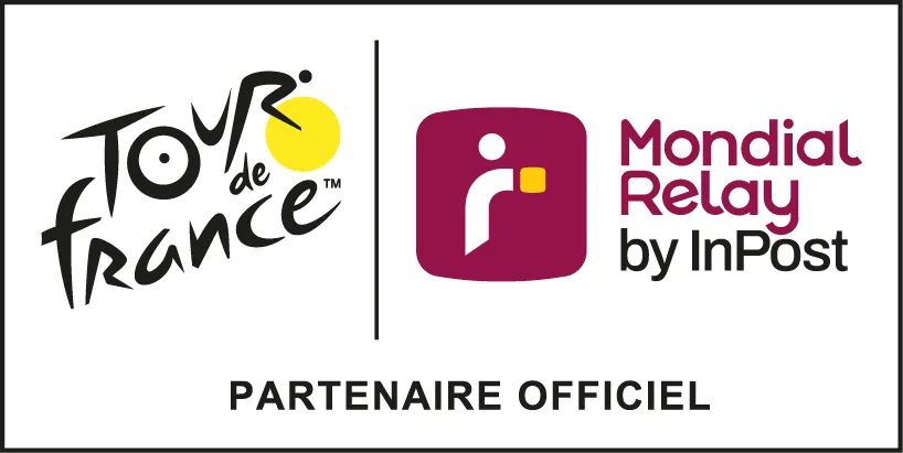Mondial Relay partenaire officiel du Tour de France logo